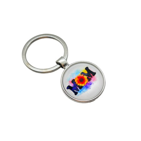 keychain silverplated mam1